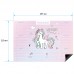 Магнитный планер расписание уроков с маркером А4 ArtSpace "Пиши-Стирай. Unicorn"