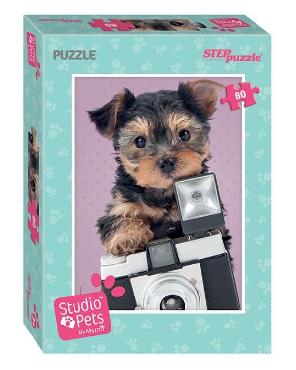 Мозаика "Puzzle" 80 "Мирна" (Studio Pets by Myrna). Step Puzzle Studio Pets. Пазл Step Puzzle Studio Pets by Myrna (84300), 2000 дет.. Studio Pets by Myrna. Pet's studio